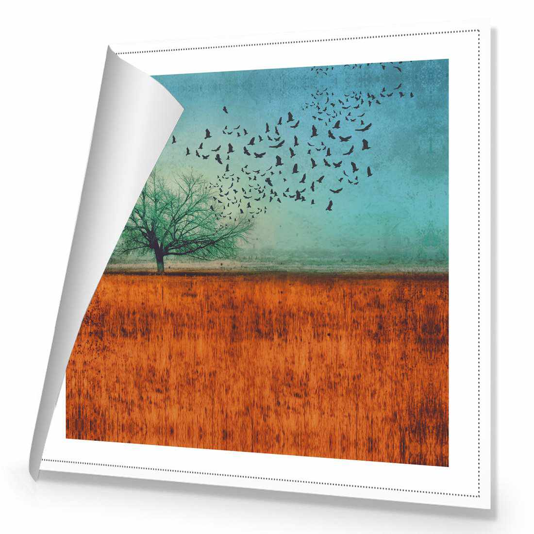 Autumn Migration Canvas Art-Canvas-Wall Art Designs-30x30cm-Rolled Canvas-Wall Art Designs