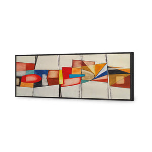 Quirky | Standard Canvas | Floating Frame | Black