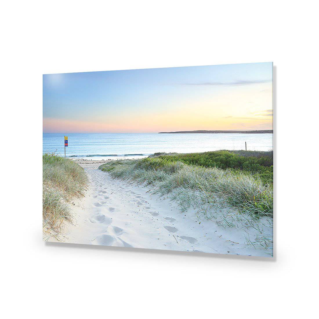 Sand Steps-Acrylic-Wall Art Design-Without Border-Acrylic - No Frame-45x30cm-Wall Art Designs