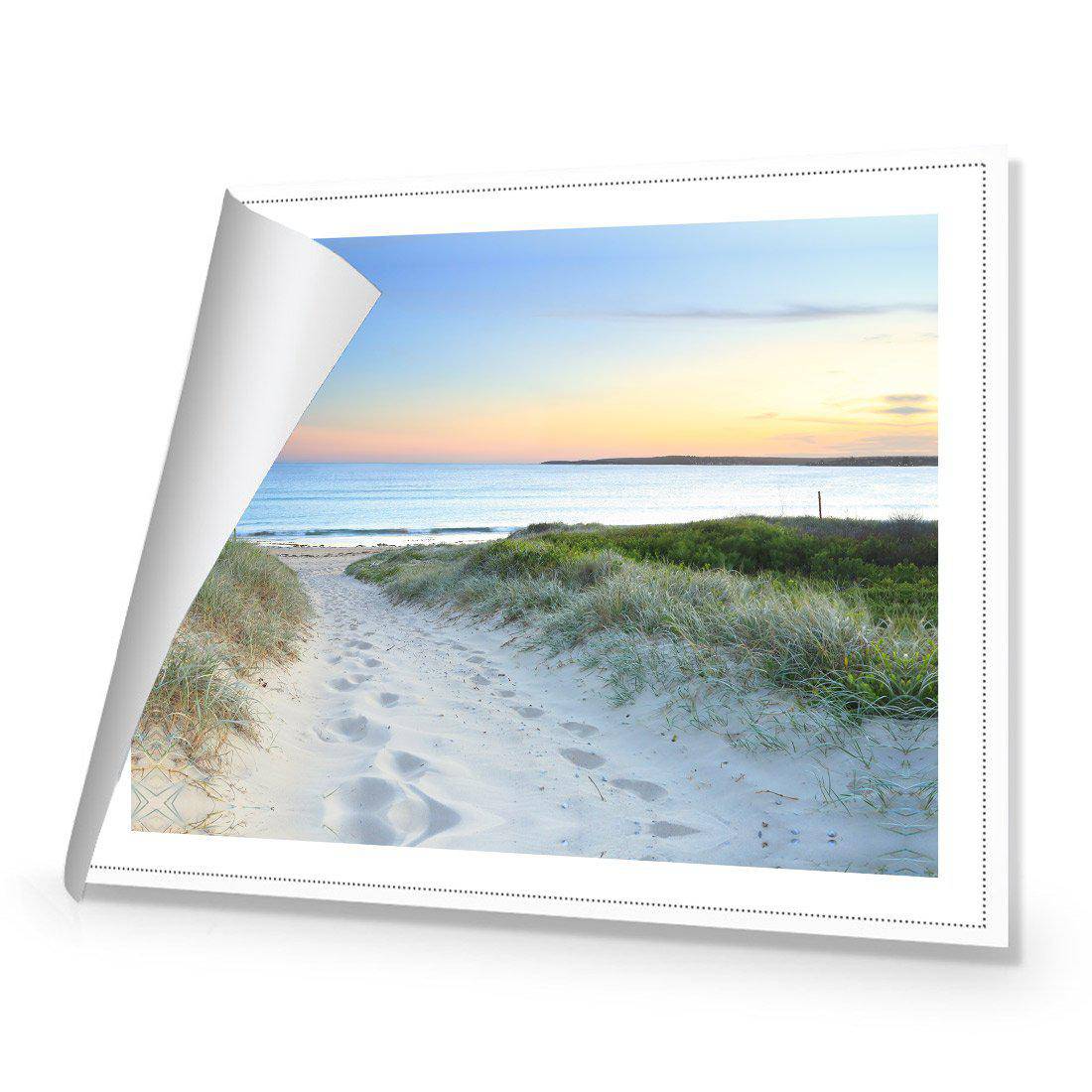 Sand Steps | Standard Canvas | No Frame | Rolled Canvas