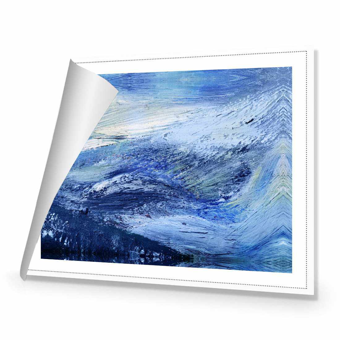 Wave Fusion Canvas Art-Canvas-Wall Art Designs-45x30cm-Rolled Canvas-Wall Art Designs