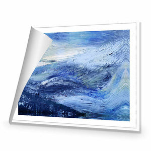 Wave Fusion | Standard Canvas | No Frame | Rolled Canvas