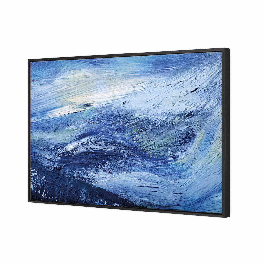 Wave Fusion Canvas Art-Canvas-Wall Art Designs-45x30cm-Canvas - Black Frame-Wall Art Designs