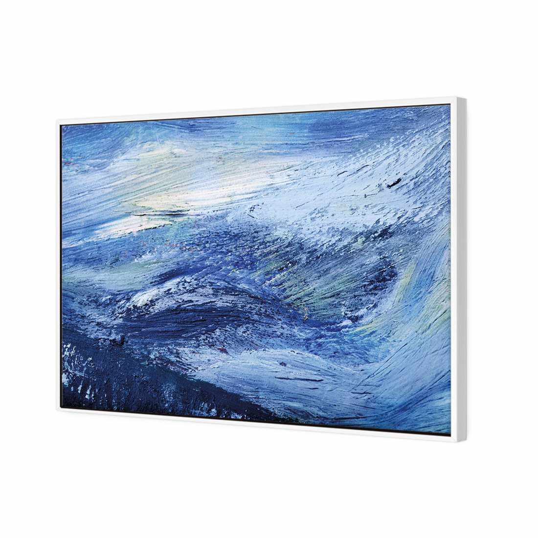 Wave Fusion Canvas Art-Canvas-Wall Art Designs-45x30cm-Canvas - White Frame-Wall Art Designs