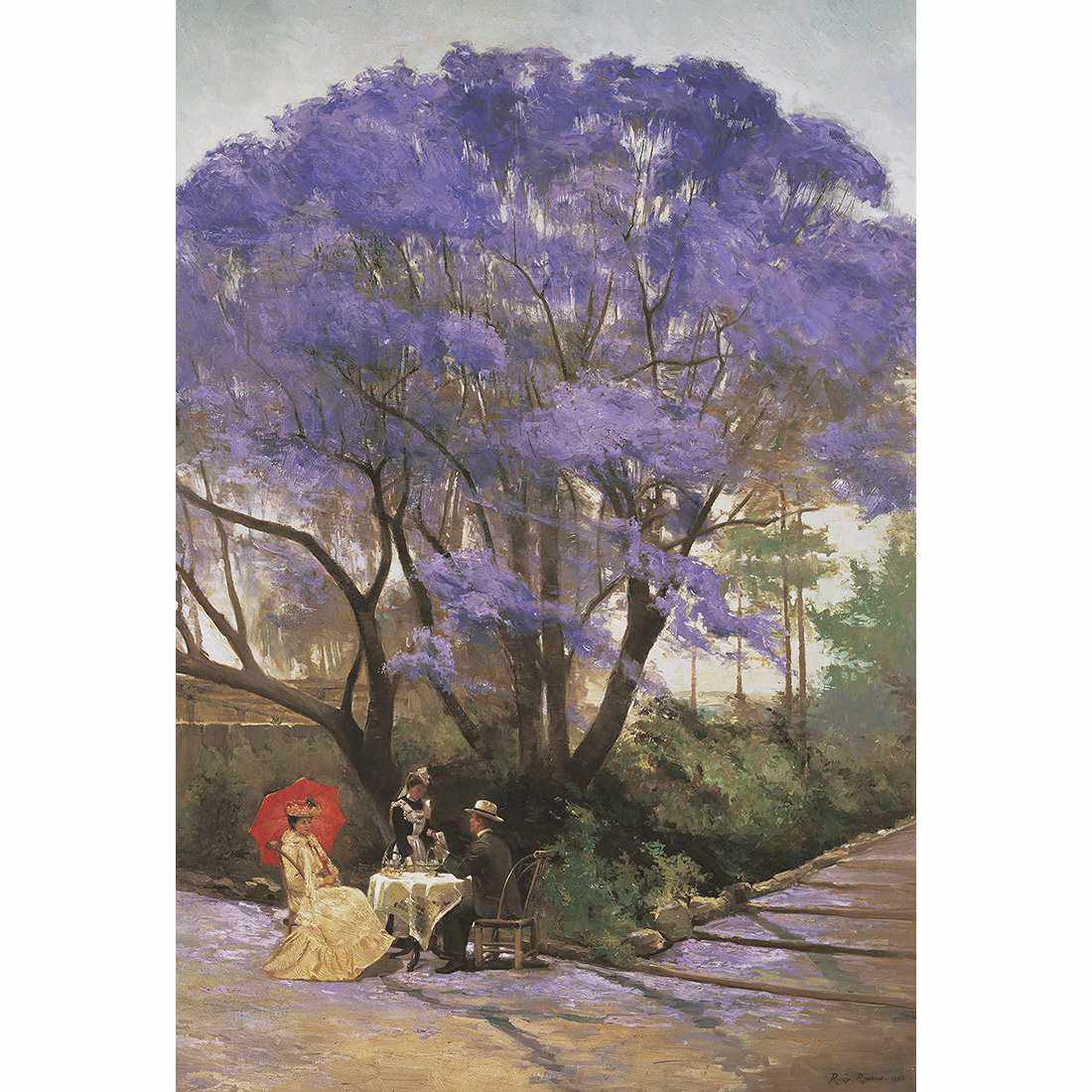 Under The Jacaranda by Godfrey Rivers
