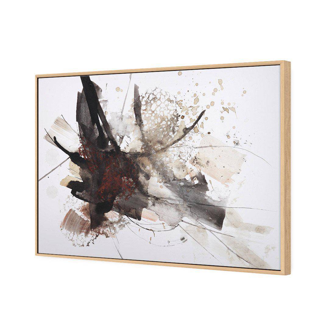 Twenty Shades | Classic Canvas | Floating Frame | Oak