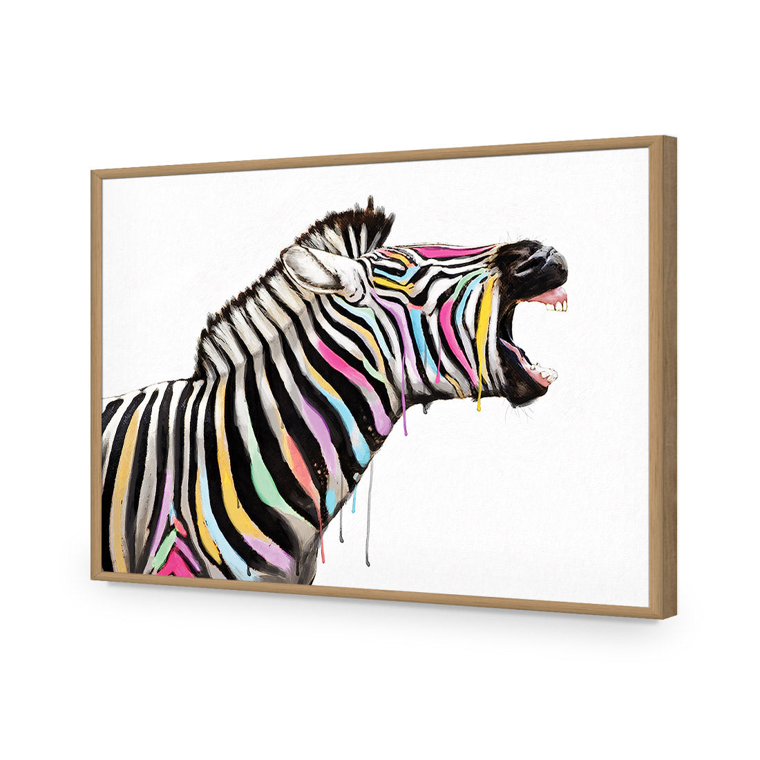 Laughing Stock, Rectangle | Classic Acrylic | Flat Frame No Border | Oak
