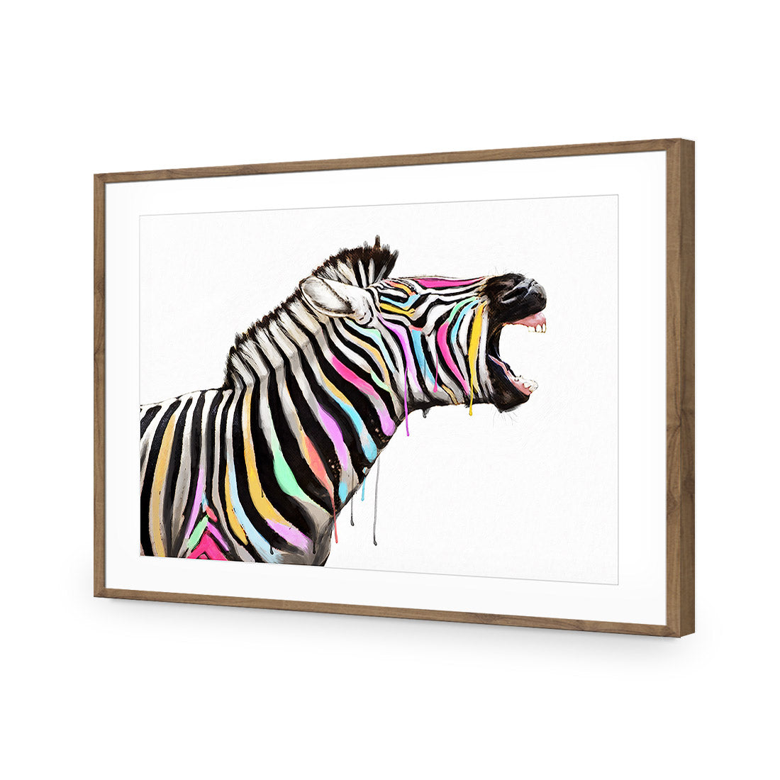 Laughing Stock, Rectangle | Classic Acrylic | Flat Frame With Border | Natural
