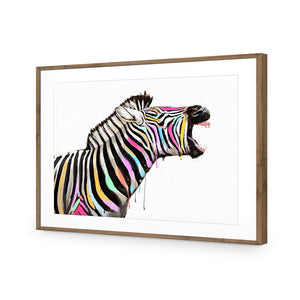Laughing Stock, Rectangle | Classic Acrylic | Flat Frame With Border | Natural