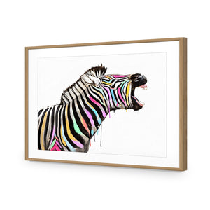 Laughing Stock, Rectangle | Classic Acrylic | Flat Frame With Border | Oak