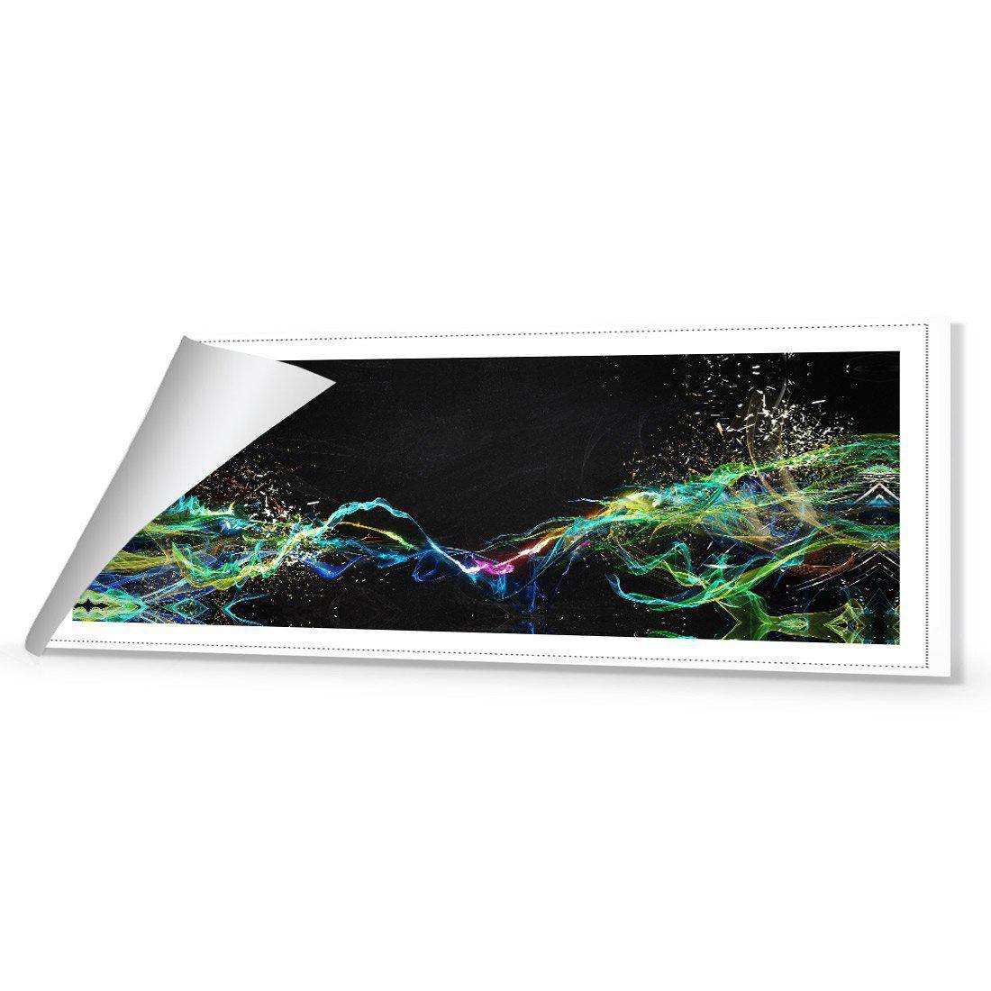 Electricity On Black Canvas Art-Canvas-Wall Art Designs-60x20cm-Rolled Canvas-Wall Art Designs