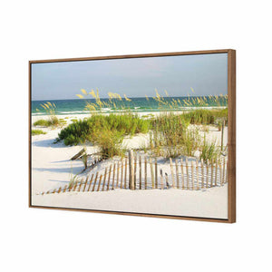 Sand Dune Reflections | Classic Canvas | Floating Frame | Natural