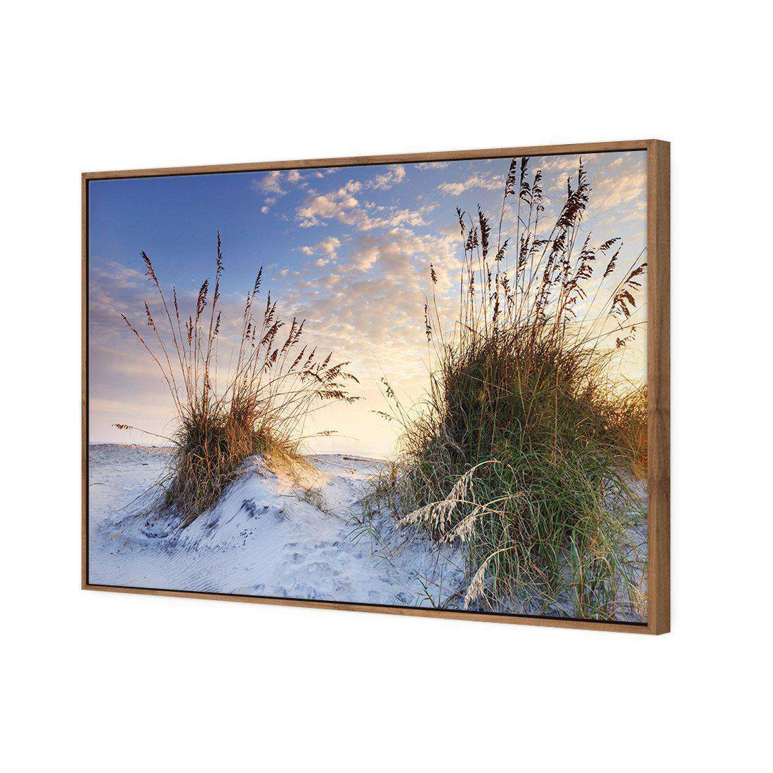 White Sand Dunes Canvas Art-Canvas-Wall Art Designs-45x30cm-Canvas - Natural Frame-Wall Art Designs