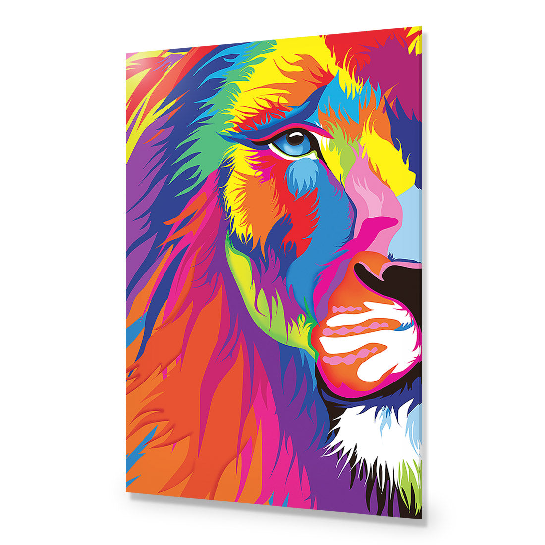 Magnificent Lion | Classic Acrylic | No Frame No Border
