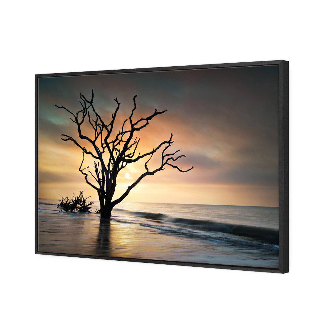 Botany Bay Sunrise Canvas Art-Canvas-Wall Art Designs-45x30cm-Canvas - Black Frame-Wall Art Designs