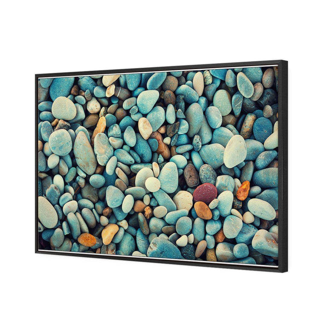 Peddling Pebbles Canvas Art-Canvas-Wall Art Designs-45x30cm-Canvas - Black Frame-Wall Art Designs