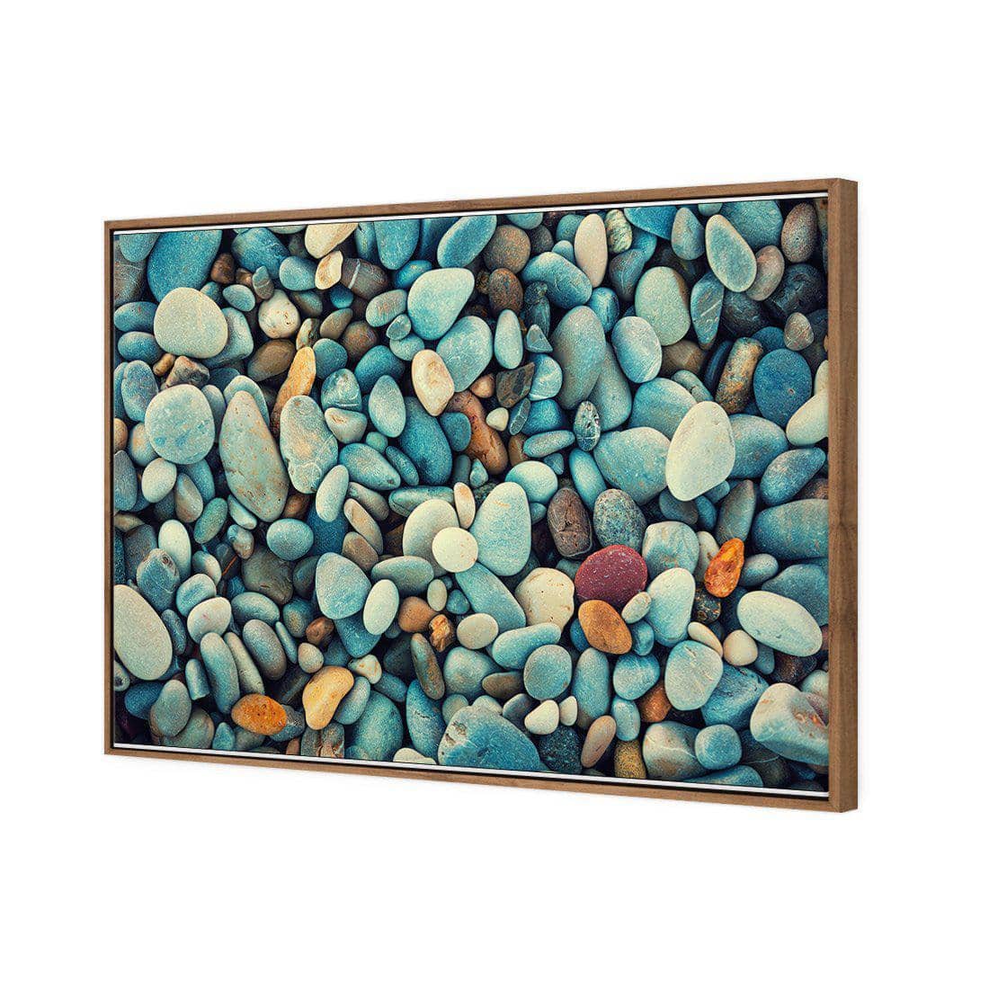 Peddling Pebbles Canvas Art-Canvas-Wall Art Designs-45x30cm-Canvas - Natural Frame-Wall Art Designs