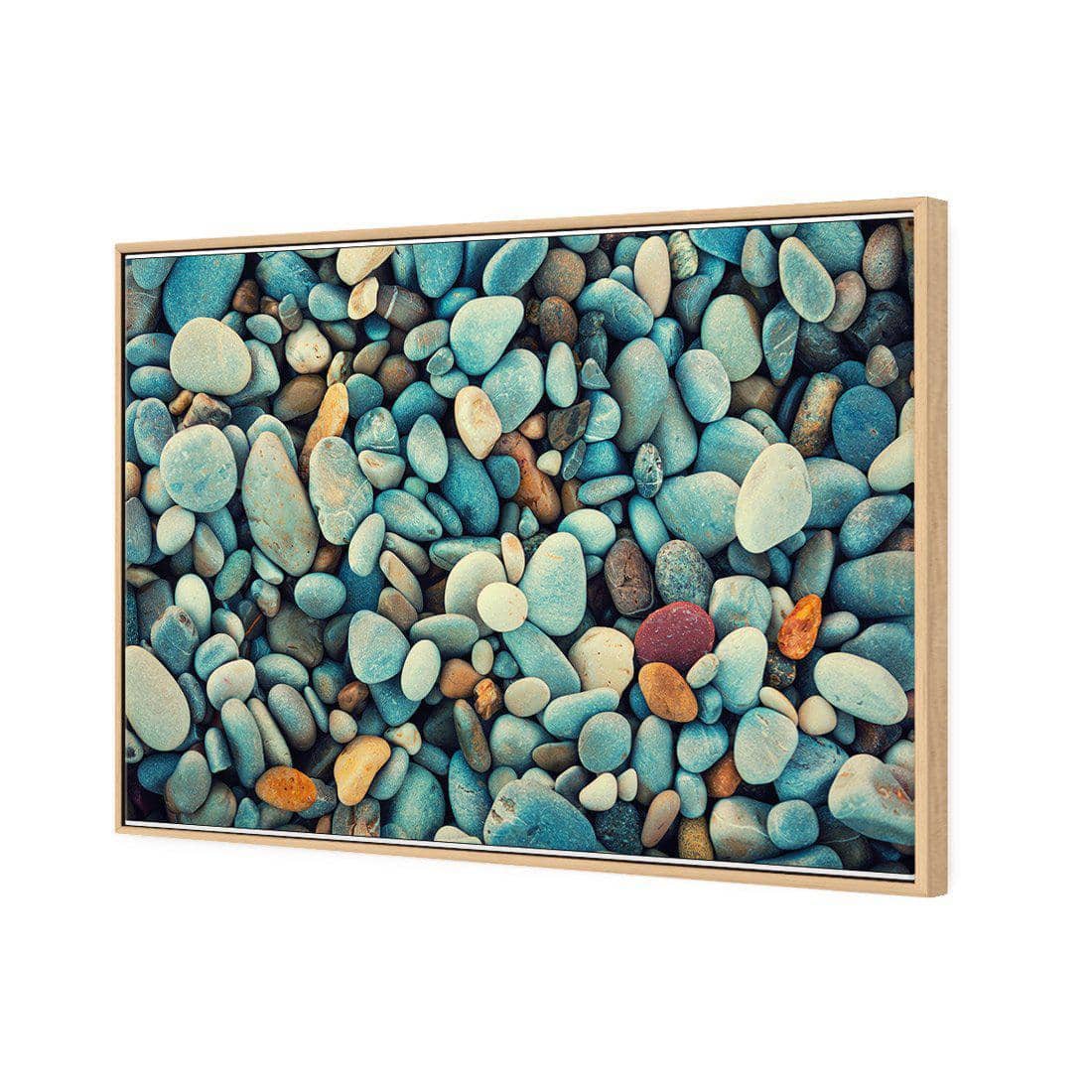 Peddling Pebbles Canvas Art-Canvas-Wall Art Designs-45x30cm-Canvas - Oak Frame-Wall Art Designs