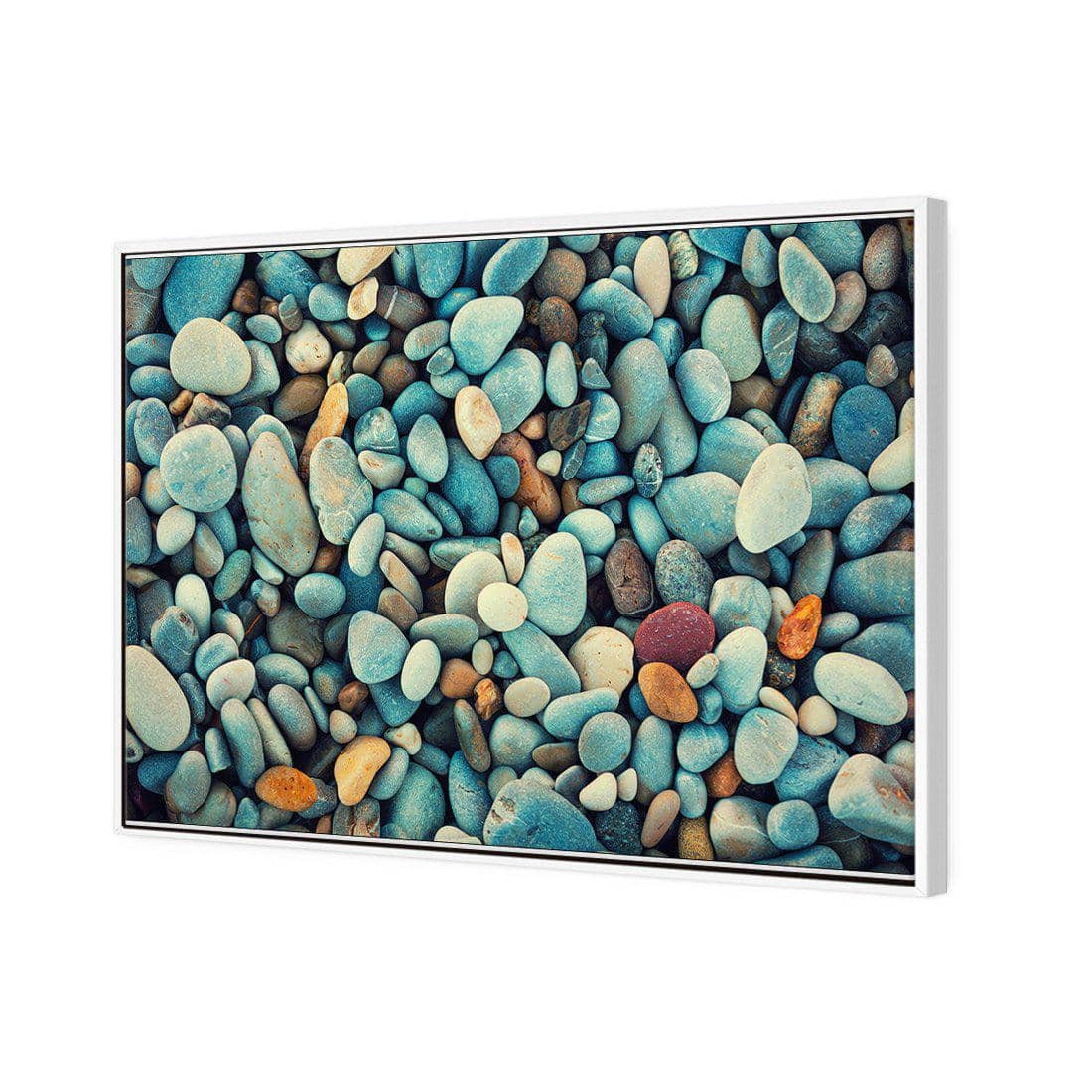 Peddling Pebbles Canvas Art-Canvas-Wall Art Designs-45x30cm-Canvas - White Frame-Wall Art Designs
