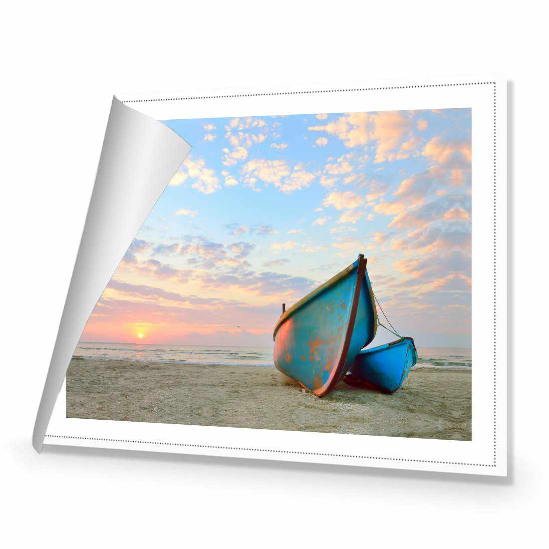 Washed Up Canvas Art-Canvas-Wall Art Designs-45x30cm-Rolled Canvas-Wall Art Designs