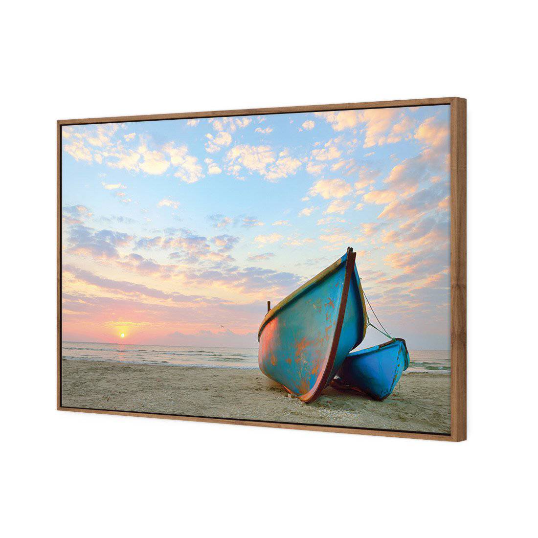 Washed Up Canvas Art-Canvas-Wall Art Designs-45x30cm-Canvas - Natural Frame-Wall Art Designs