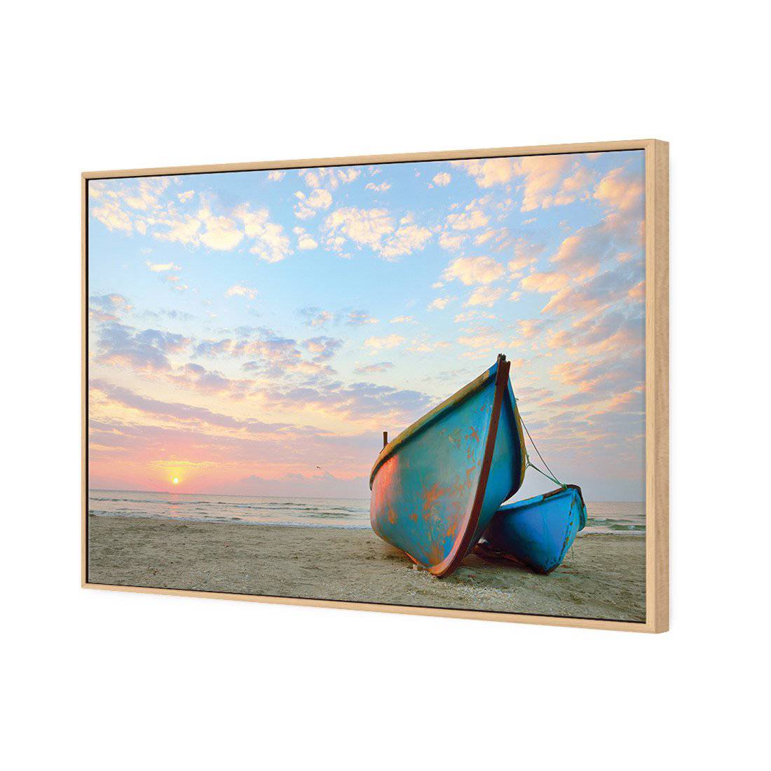 Washed Up Canvas Art-Canvas-Wall Art Designs-45x30cm-Canvas - Oak Frame-Wall Art Designs