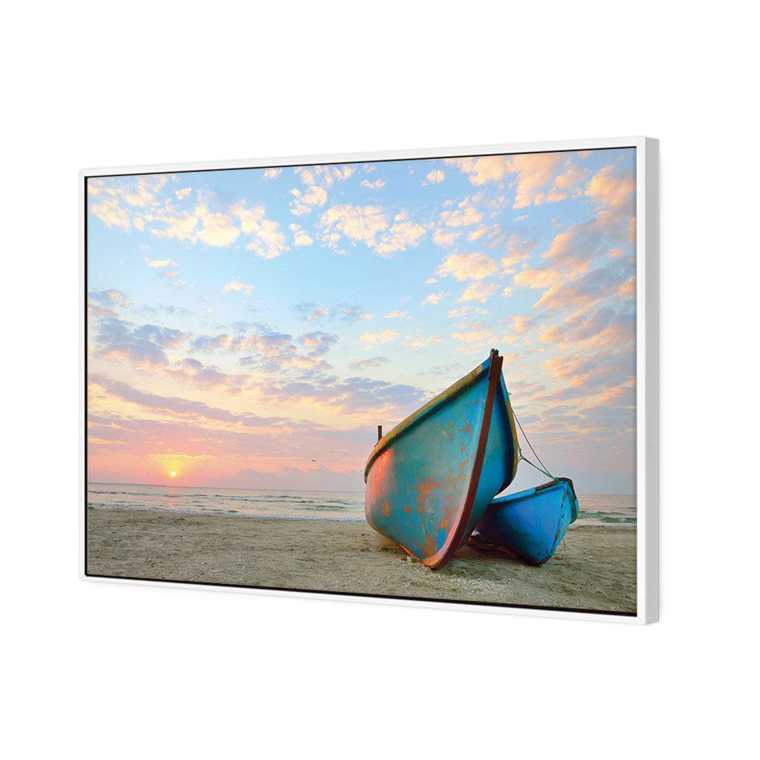 Washed Up Canvas Art-Canvas-Wall Art Designs-45x30cm-Canvas - White Frame-Wall Art Designs