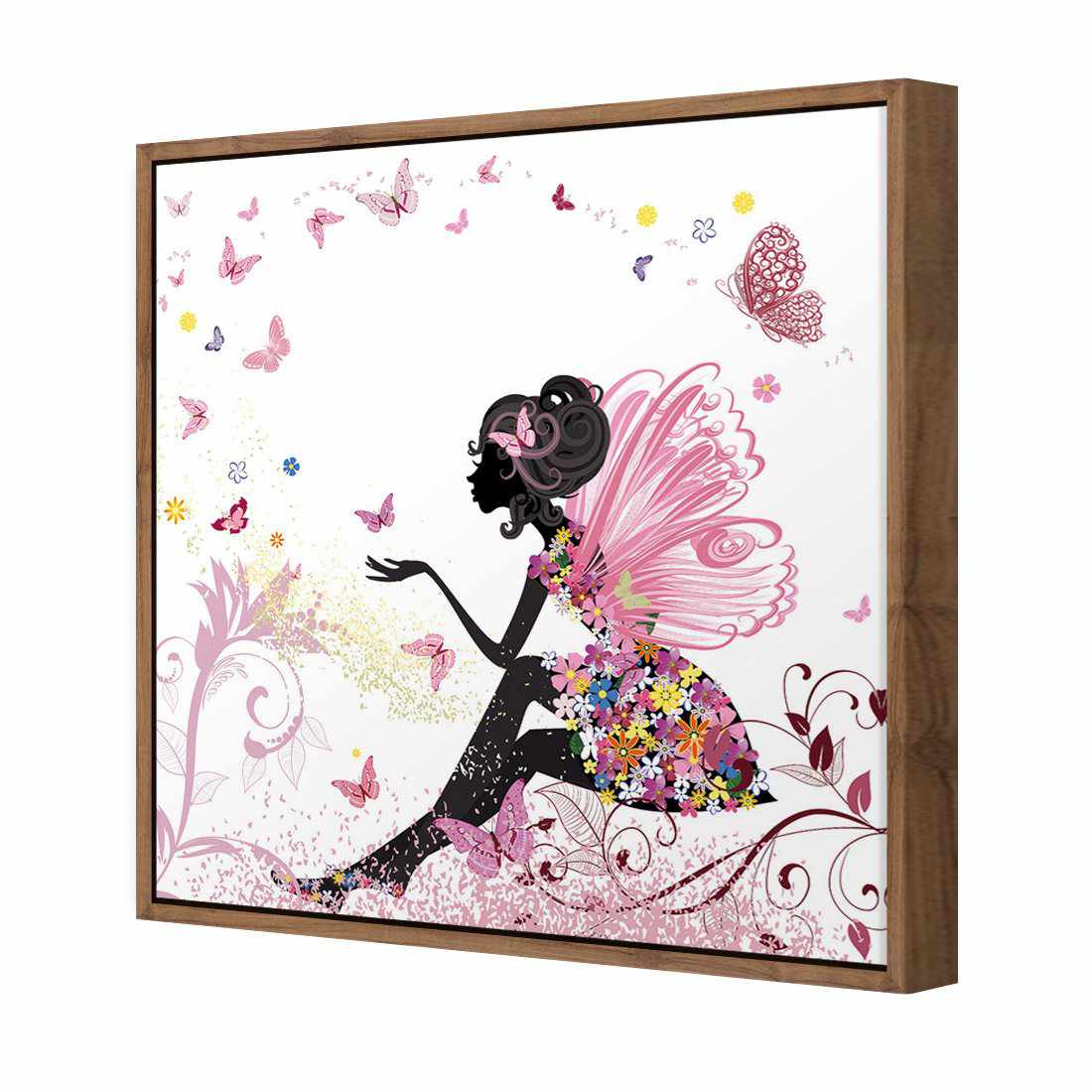 Fantasy Fairy Canvas Art-Canvas-Wall Art Designs-30x30cm-Canvas - Natural Frame-Wall Art Designs