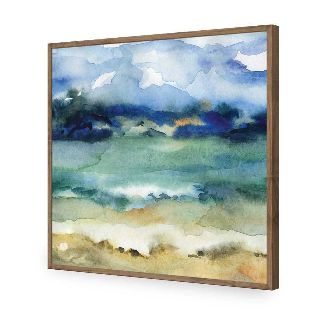 Timeless, Square-Acrylic-Wall Art Design-Without Border-Acrylic - Natural Frame-37x37cm-Wall Art Designs