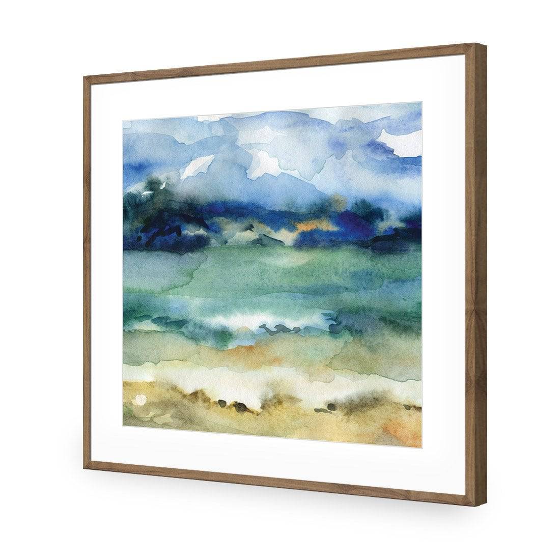 Timeless, Square | Standard Acrylic | Flat Frame With Border | Natural