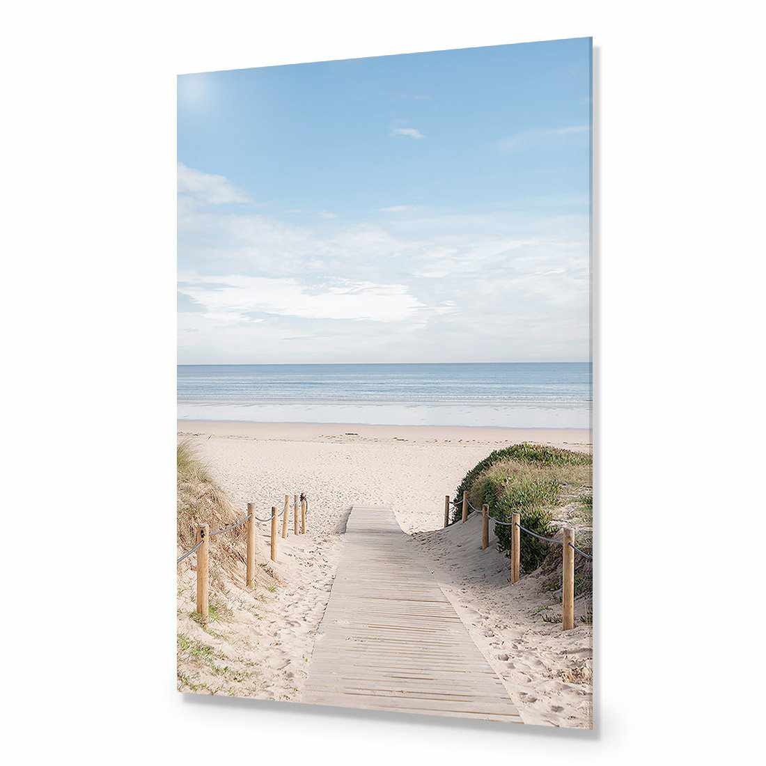 Pathway To The Sea-Acrylic-Wall Art Design-Without Border-Acrylic - No Frame-45x30cm-Wall Art Designs