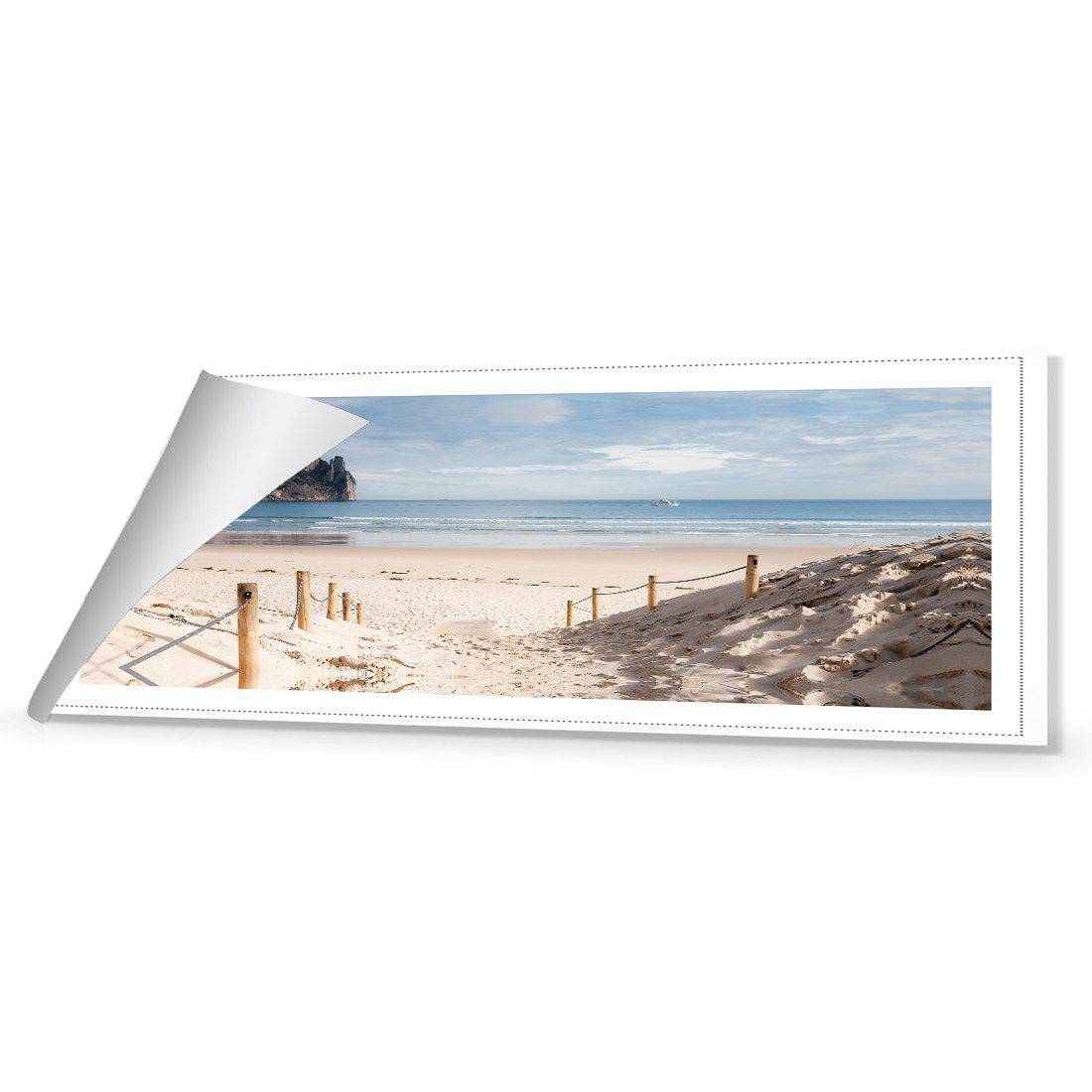 Tranquil Beach, Long | Classic Canvas | No Frame | Rolled Canvas
