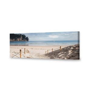 Tranquil Beach, Long | Classic Canvas | No Frame | Stretched Canvas