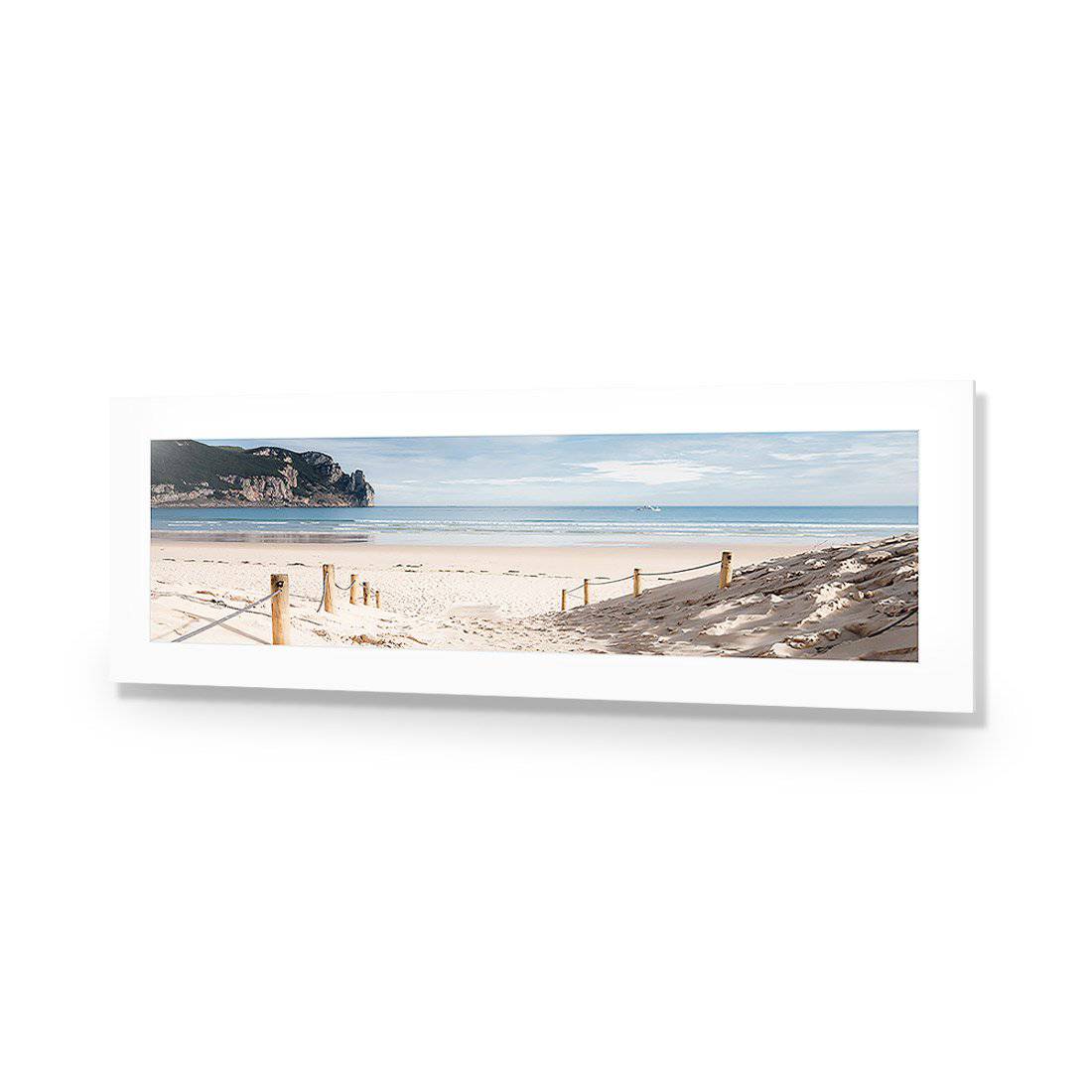 Tranquil Beach, Long | Classic Acrylic | No Frame With Border