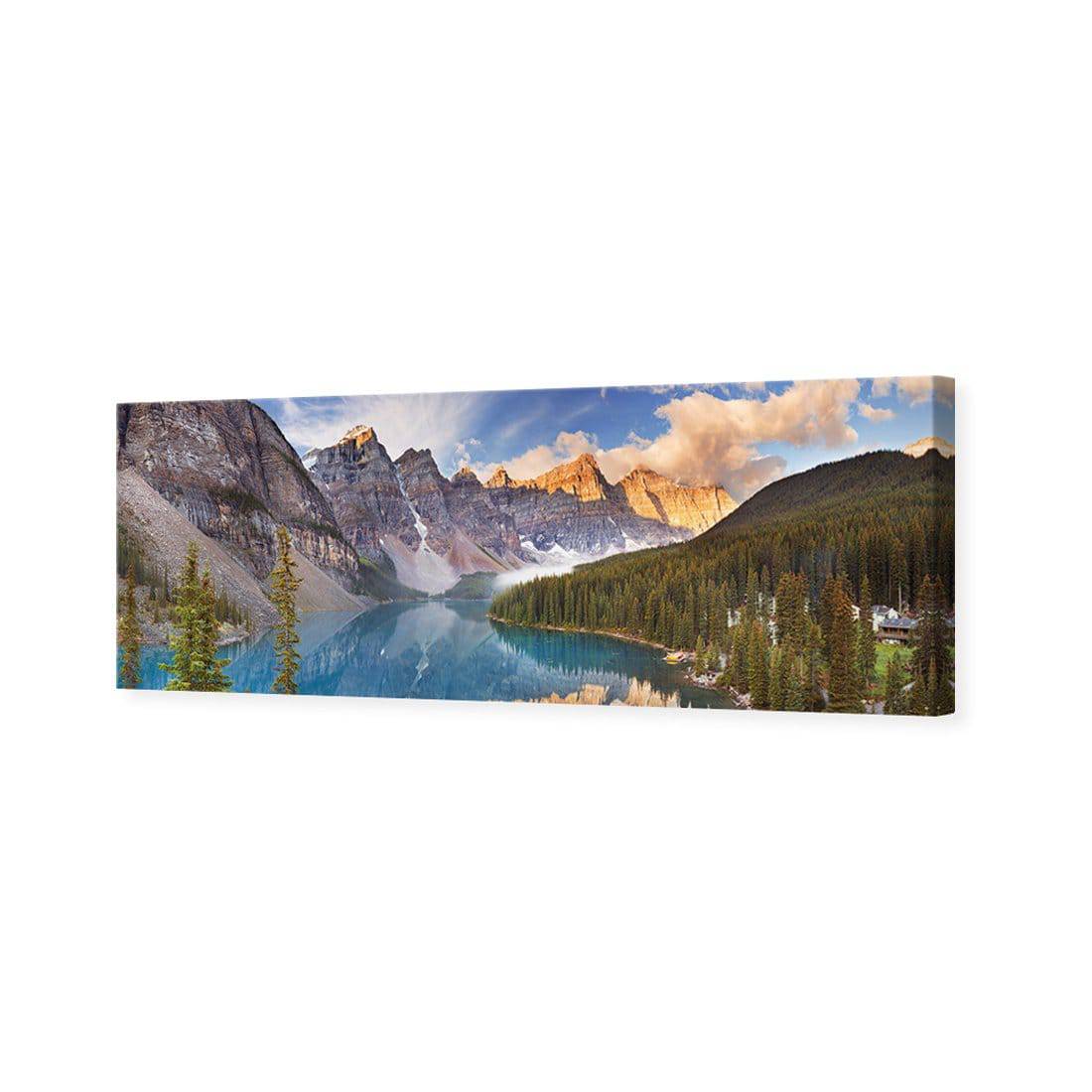 Canadian Lake Reflection Canvas Art-Canvas-Wall Art Designs-60x20cm-Canvas - No Frame-Wall Art Designs