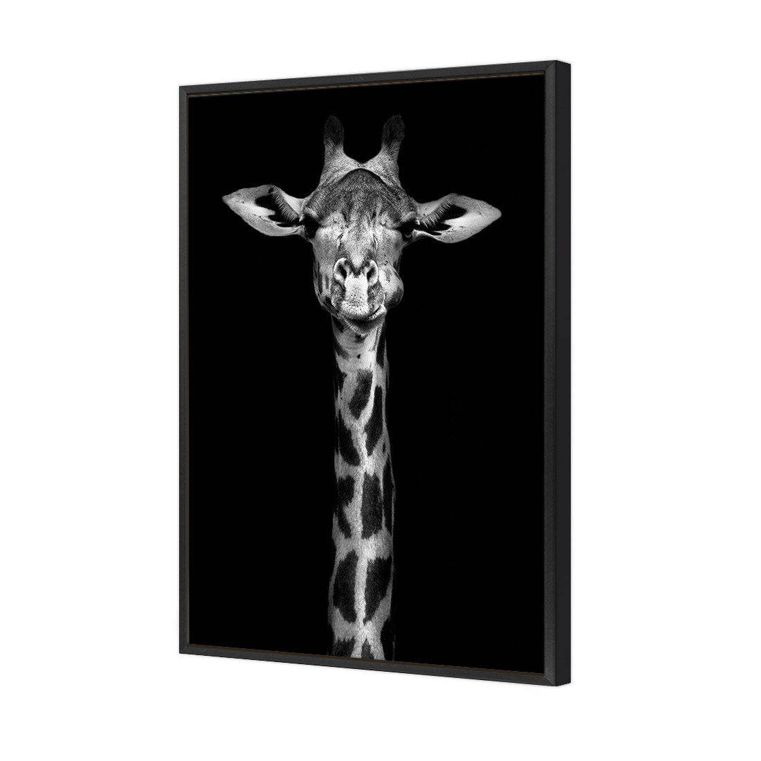 Thornycroft Giraffe Canvas Art-Canvas-Wall Art Designs-45x30cm-Canvas - Black Frame-Wall Art Designs