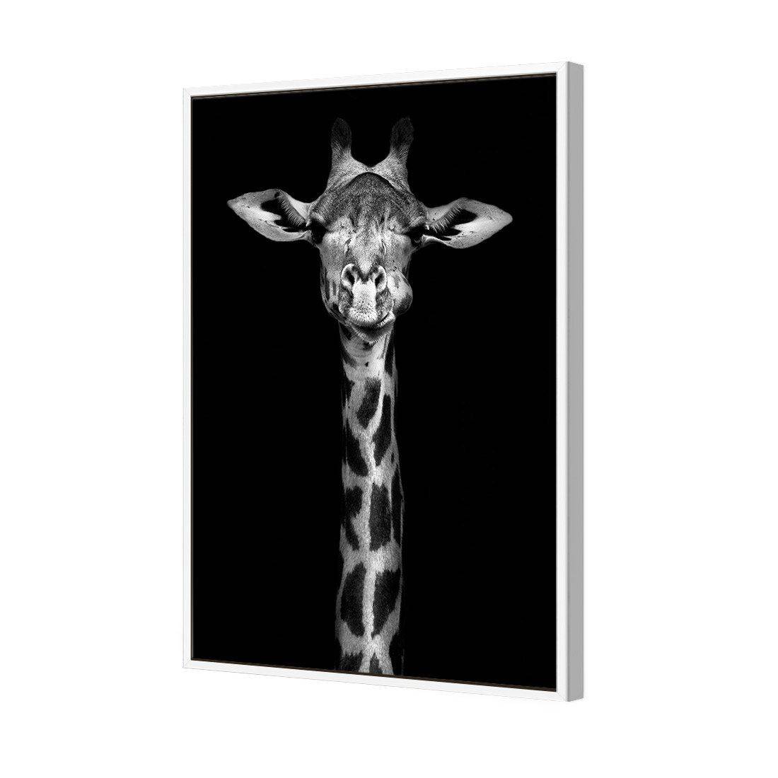 Thornycroft Giraffe | Standard Canvas | Floating Frame | White