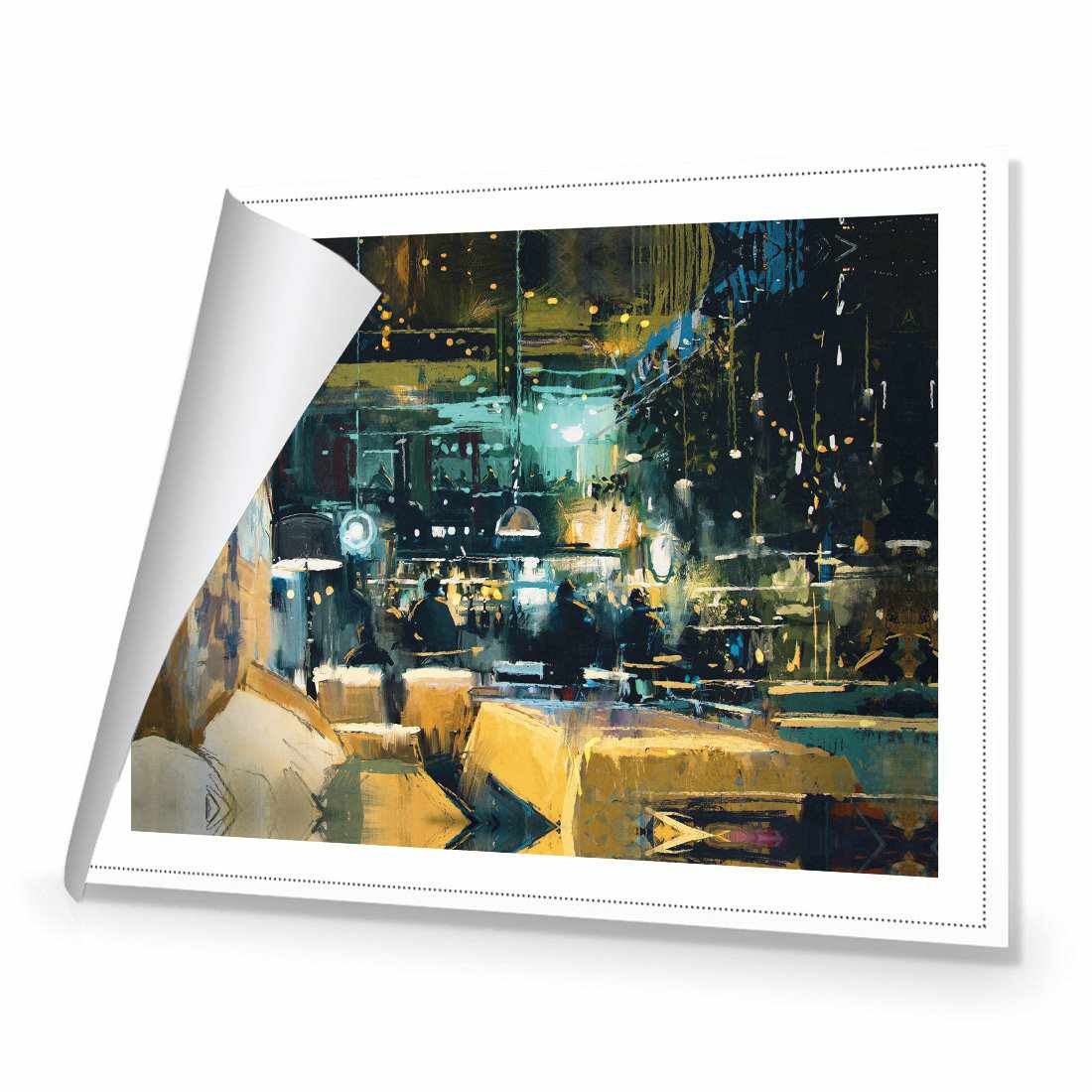 The Grand on Friday Canvas Art-Canvas-Wall Art Designs-45x30cm-Rolled Canvas-Wall Art Designs