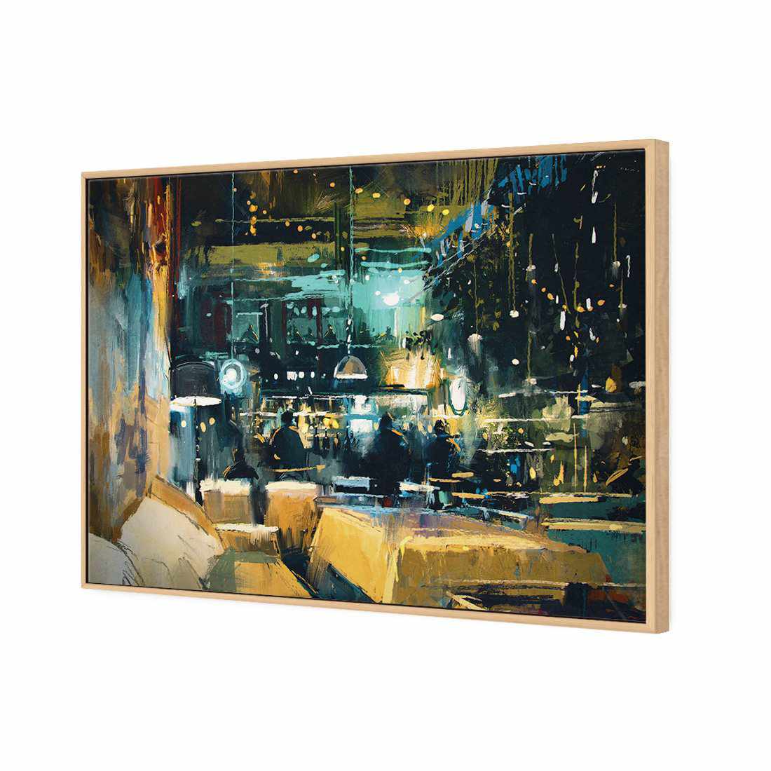The Grand on Friday | Standard Canvas | Floating Frame | Oak