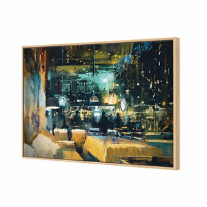 The Grand on Friday | Standard Canvas | Floating Frame | Oak