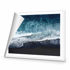 Wave Approaching | Standard Canvas | No Frame | Rolled Canvas