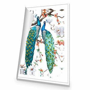 Peacock Magic | Standard Canvas | No Frame | Rolled Canvas