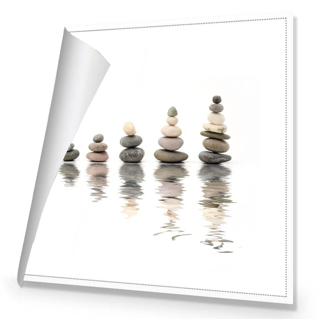 Rocky Reflections | Classic Canvas | No Frame | Rolled Canvas