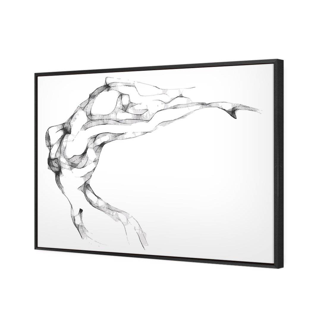 Nude Flair Canvas Art-Canvas-Wall Art Designs-45x30cm-Canvas - Black Frame-Wall Art Designs