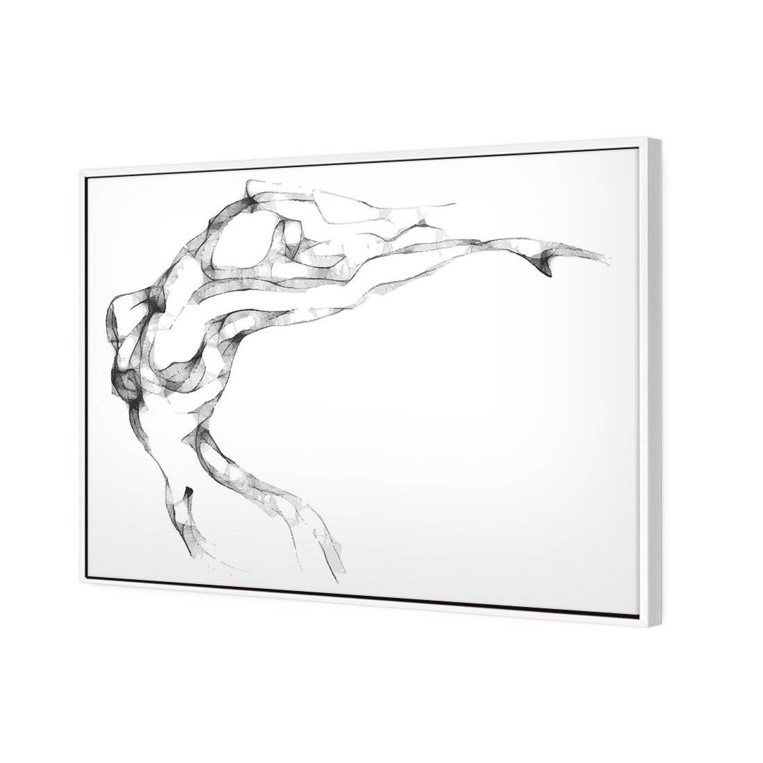 Nude Flair Canvas Art-Canvas-Wall Art Designs-45x30cm-Canvas - White Frame-Wall Art Designs