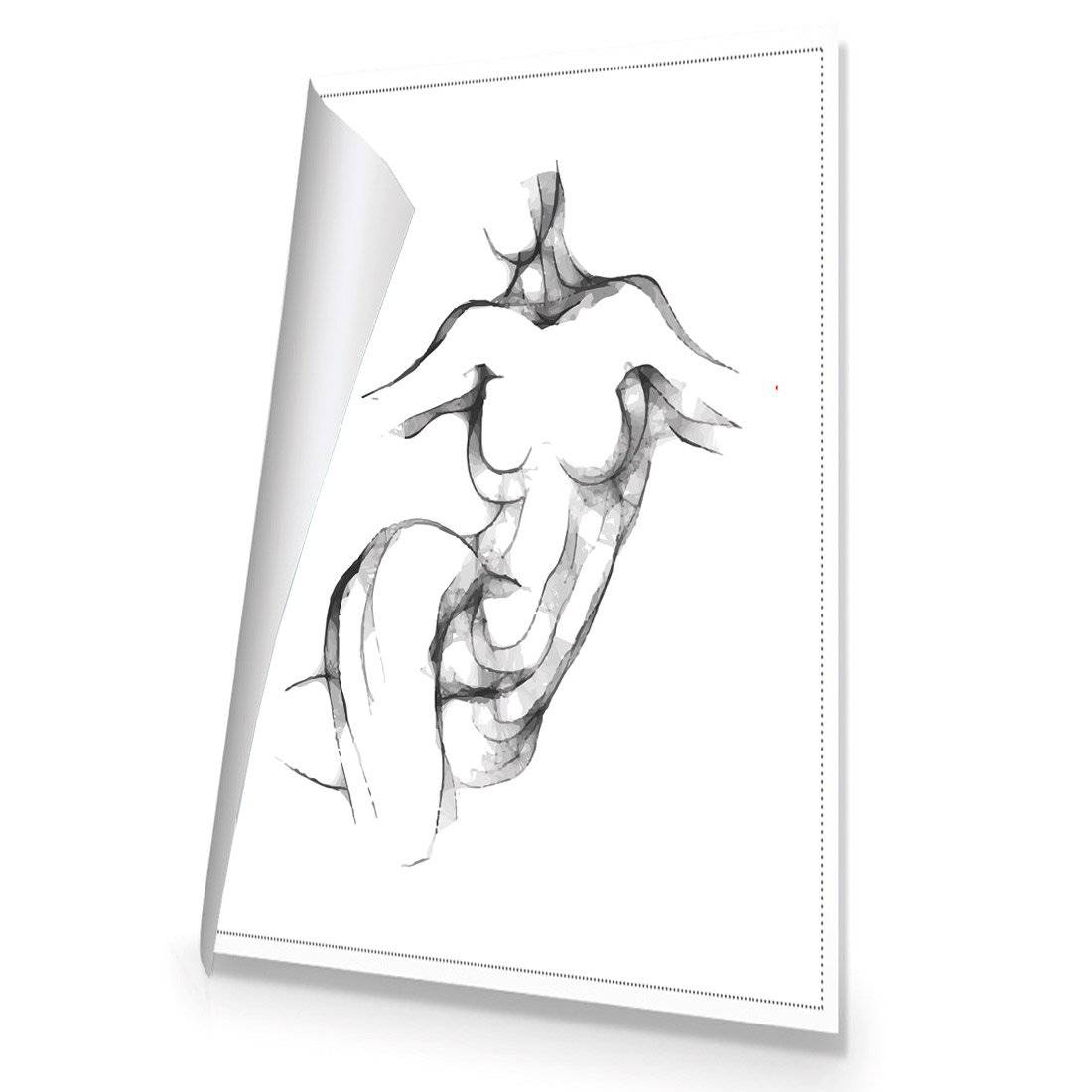 Nude Twist | Classic Canvas | No Frame | Rolled Canvas
