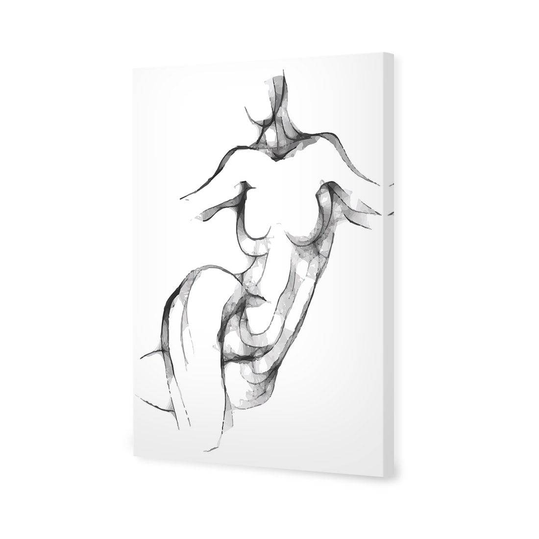 Nude Twist Canvas Art-Canvas-Wall Art Designs-45x30cm-Canvas - No Frame-Wall Art Designs