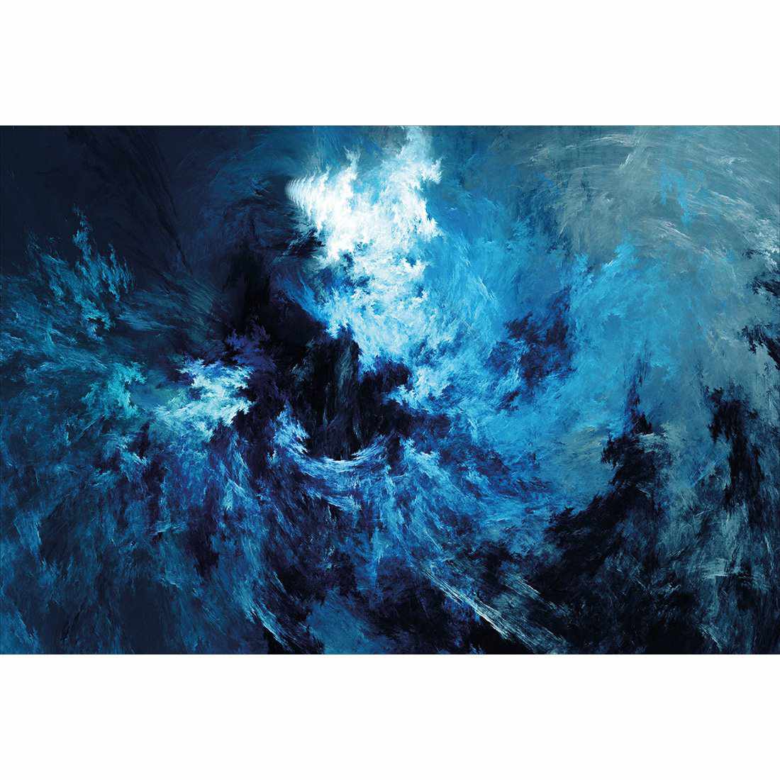Into the Storm-Acrylic-Wall Art Design-With Border-Acrylic - No Frame-45x30cm-Wall Art Designs