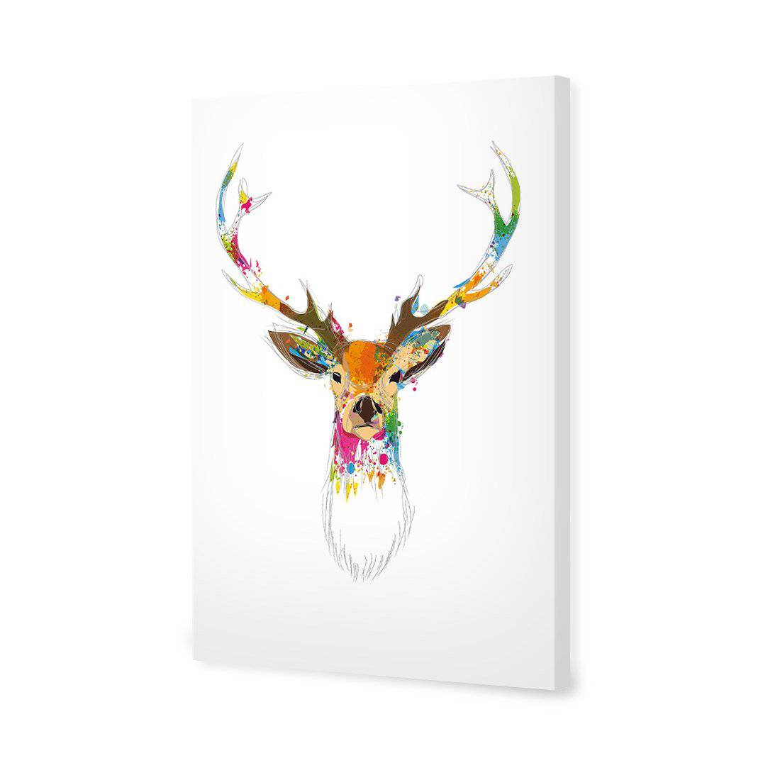 Deer Delight Canvas Art-Canvas-Wall Art Designs-45x30cm-Canvas - No Frame-Wall Art Designs