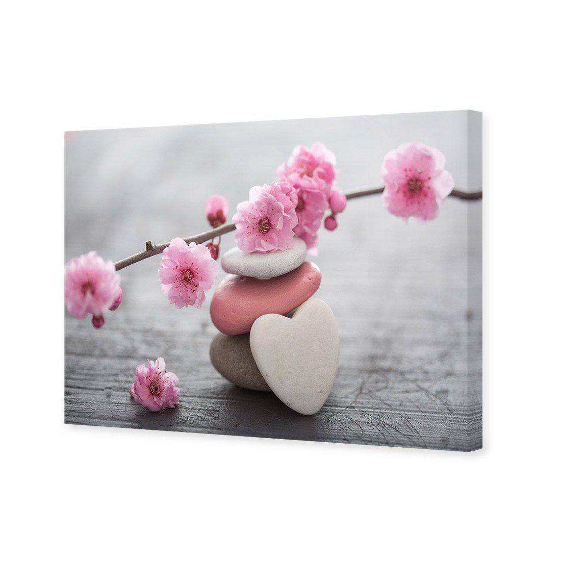 Blossom Stones Canvas Art-Canvas-Wall Art Designs-45x30cm-Canvas - No Frame-Wall Art Designs